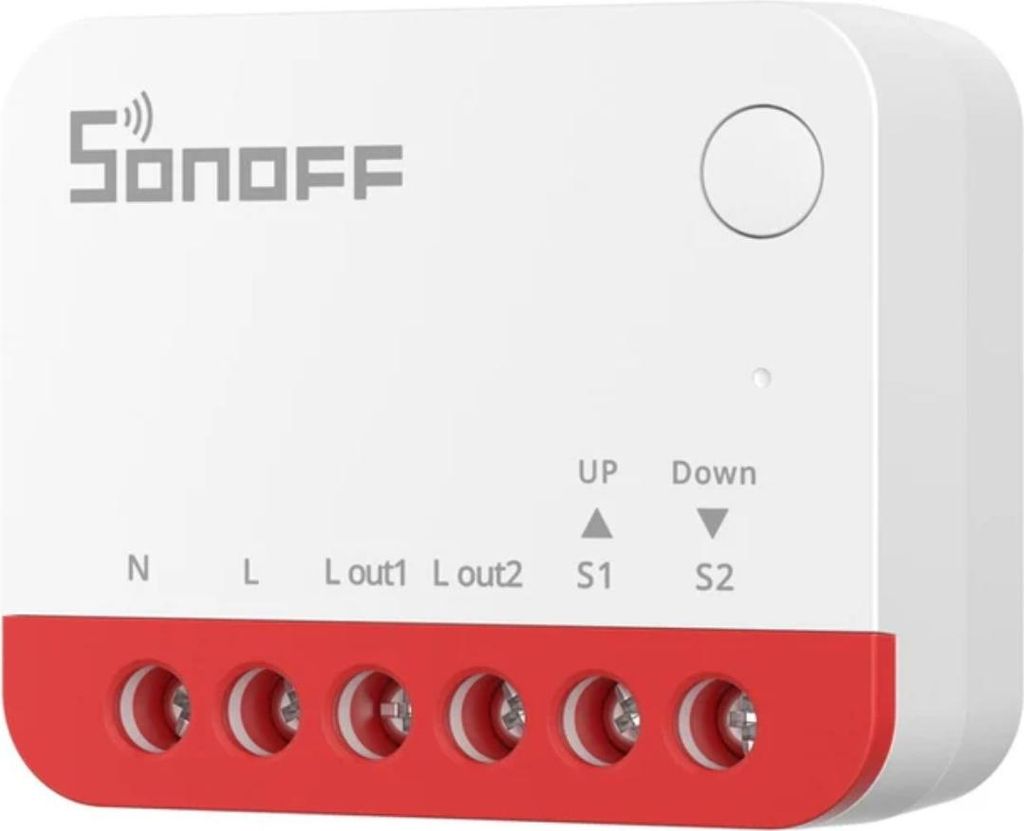 Sonoff MINI-ZBRBS Smart Roller Shutter Switch, 2-Kanal Rolladen-Schaltaktor, Zigbee