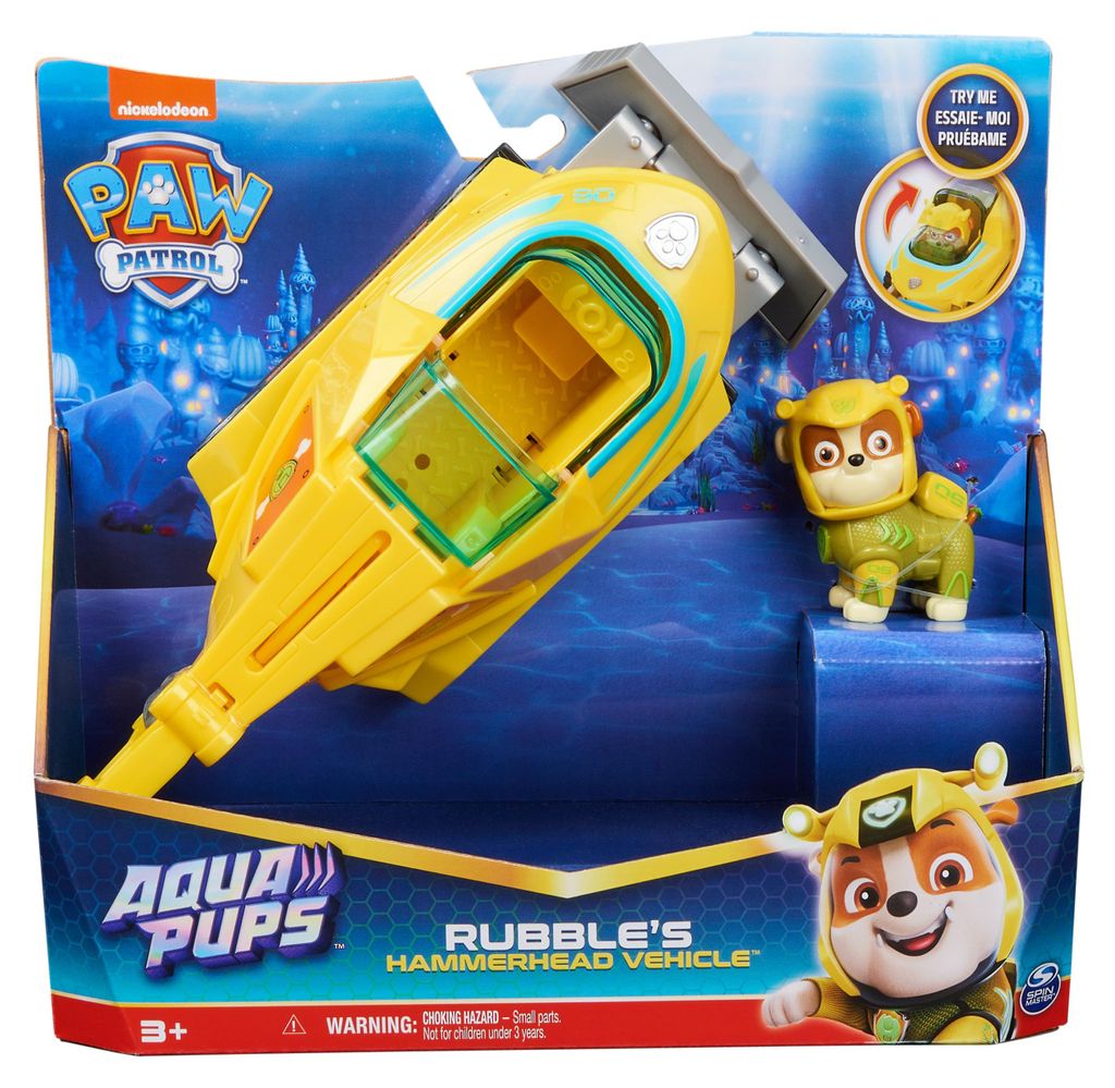SPIN Paw Patrol Veicolo macerie AquaPups6066158 Immagine del prodotto 