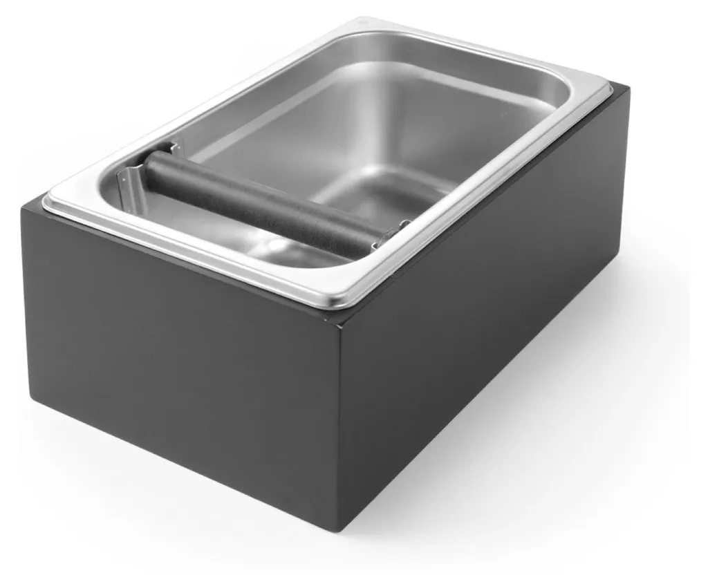 Récipient à Marc de Café HENDI pour Plan de Travail de Cuisine Inox