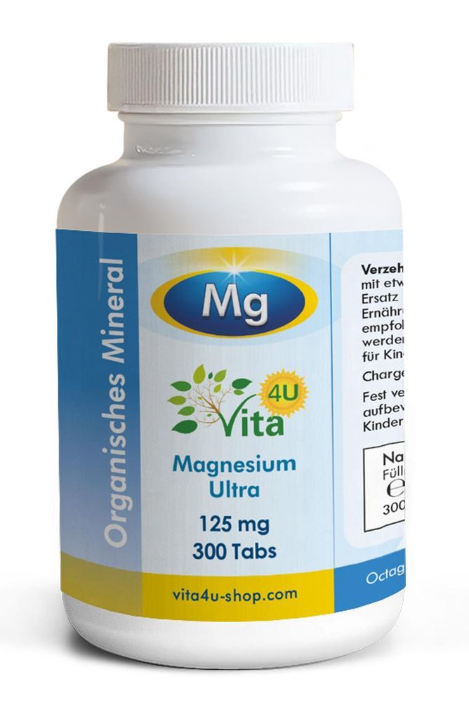 Magnesium Bisglycinat Tabletten - 300 x 900 mg Magnesiumbisglycinat Chelat - hochdosiert & leicht zu schlucken - vegan & labor - für 150 Tage