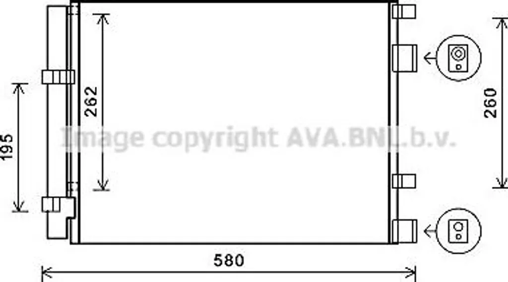 Condensateur Clim Veloster - Réparer le Système Air Frais 976062V700