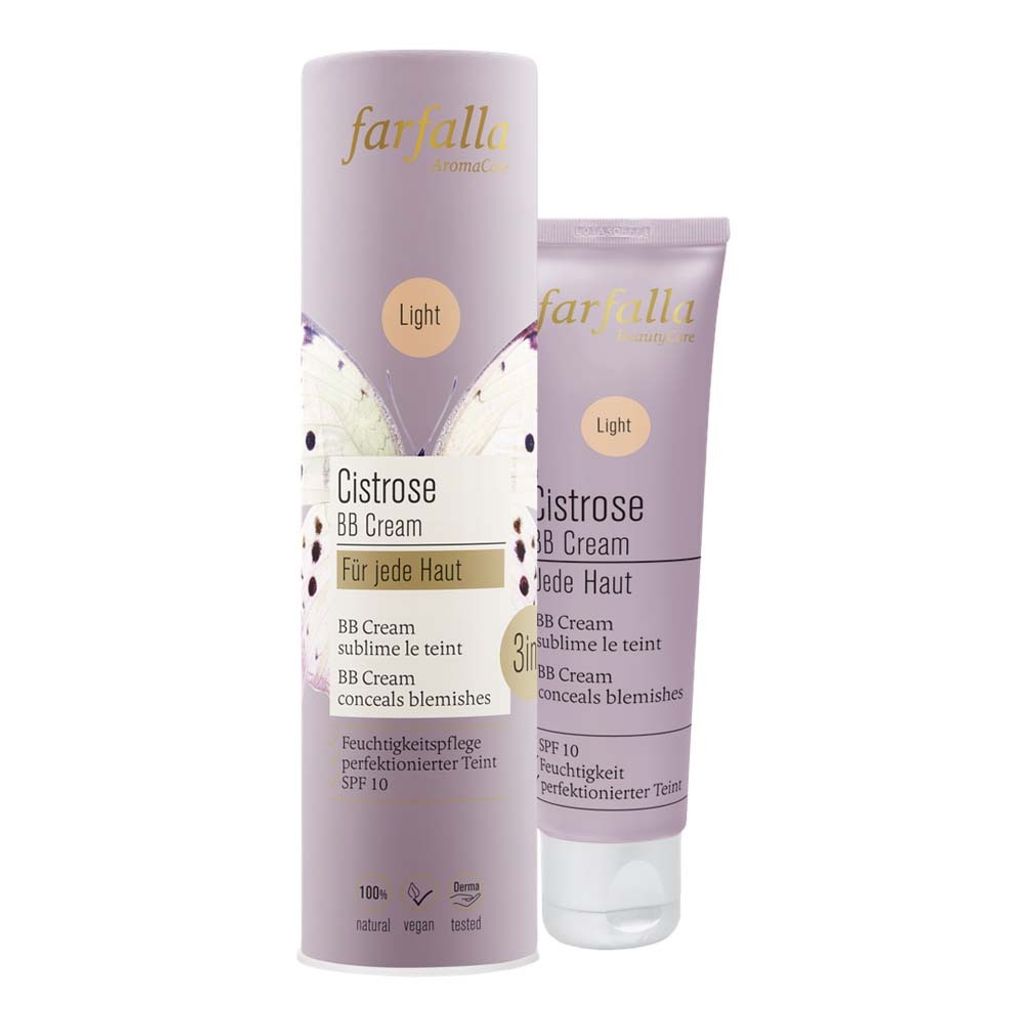 Farfalla Cistrose Für jede Haut, BB Cream light Bio 30ml