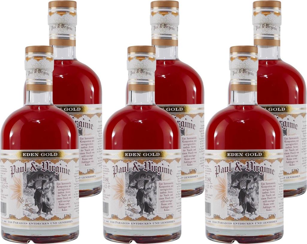 Paul & Virginie Spiced Spirituose (6 x 0,7L) Produktbild 