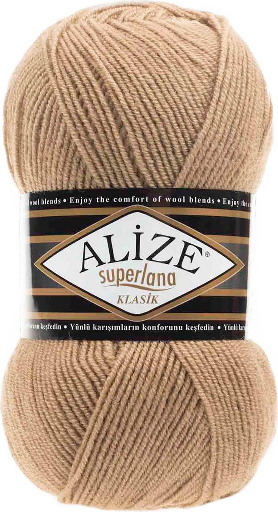 Alize Superlana Klasik 100g Strickgarn Strickwolle 25% Wolle, Farbwahl