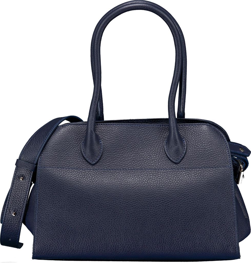 Hausfelder Manufaktur Tasche Dollaro Blau 22