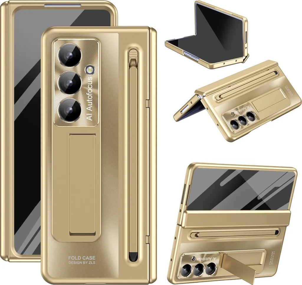 Recensione Cover Z Fold 7 Oro: Vale la pena? S Pen e Hinge Guard