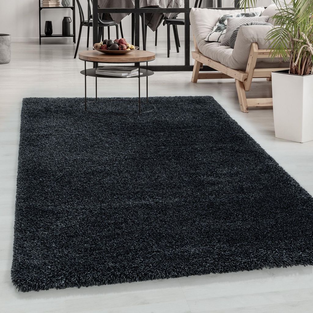 Carpetsale24 Teppich Shaggy Super Weich Einfarbig Hochflor Produktbild 