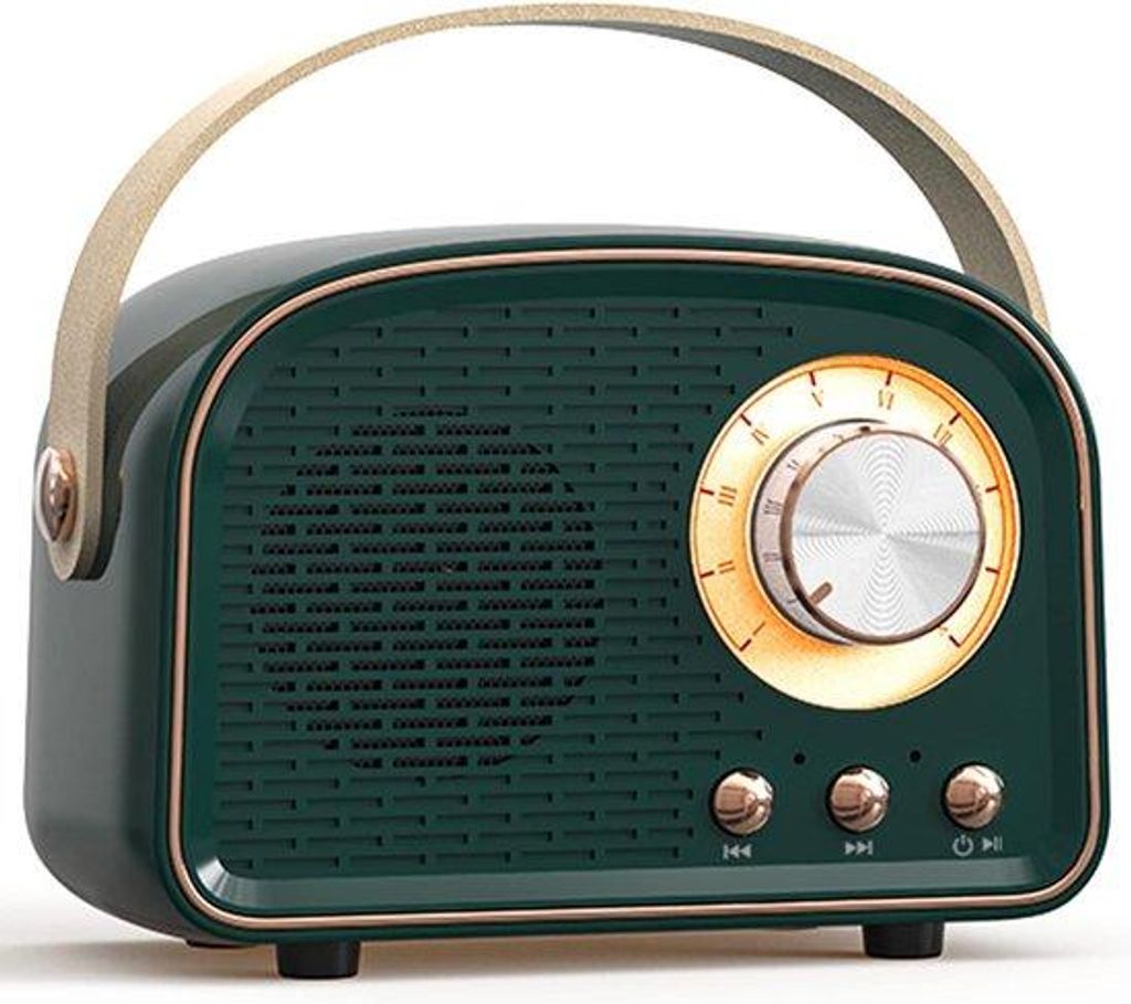 Wireless Bluetooth Speaker mit FM Radio - Klassischer Produktbild 