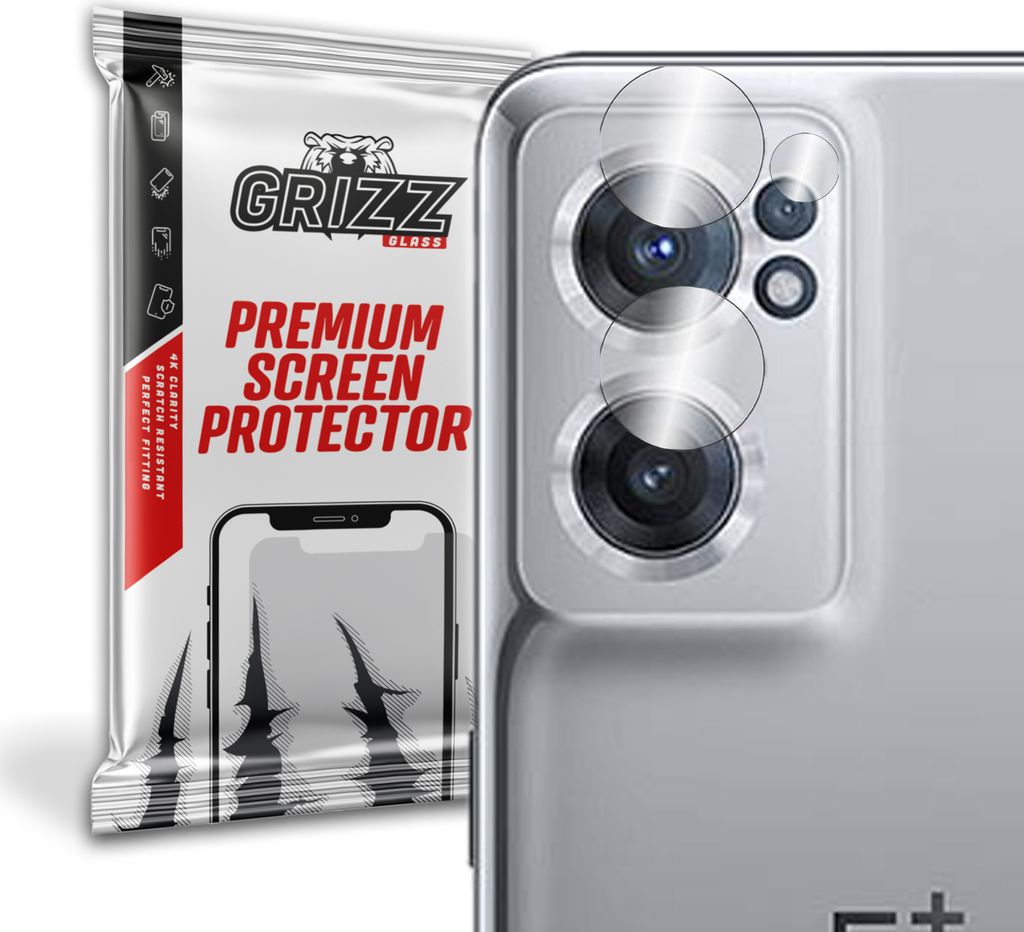 Glas für die Kamera GrizzGlass HybridGlass für OnePlus Nord CE 2 5G