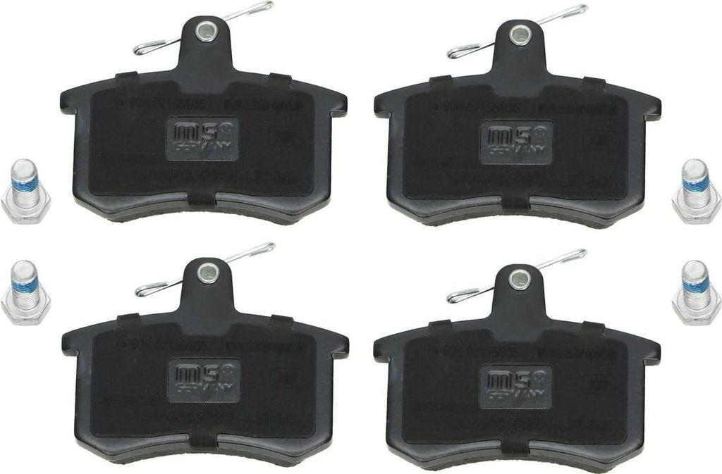 MASTER-SPORT 13046036022N-SET-MS Bremsbeläge, Bremsklötze Hinterachse für AUDI 80 B2 Stufenheck (811, 813, 814, 819, 853)