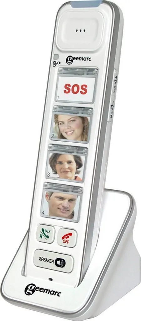 Téléphone Senior Ergonomique Pack 296 : Solution Vision et Audition