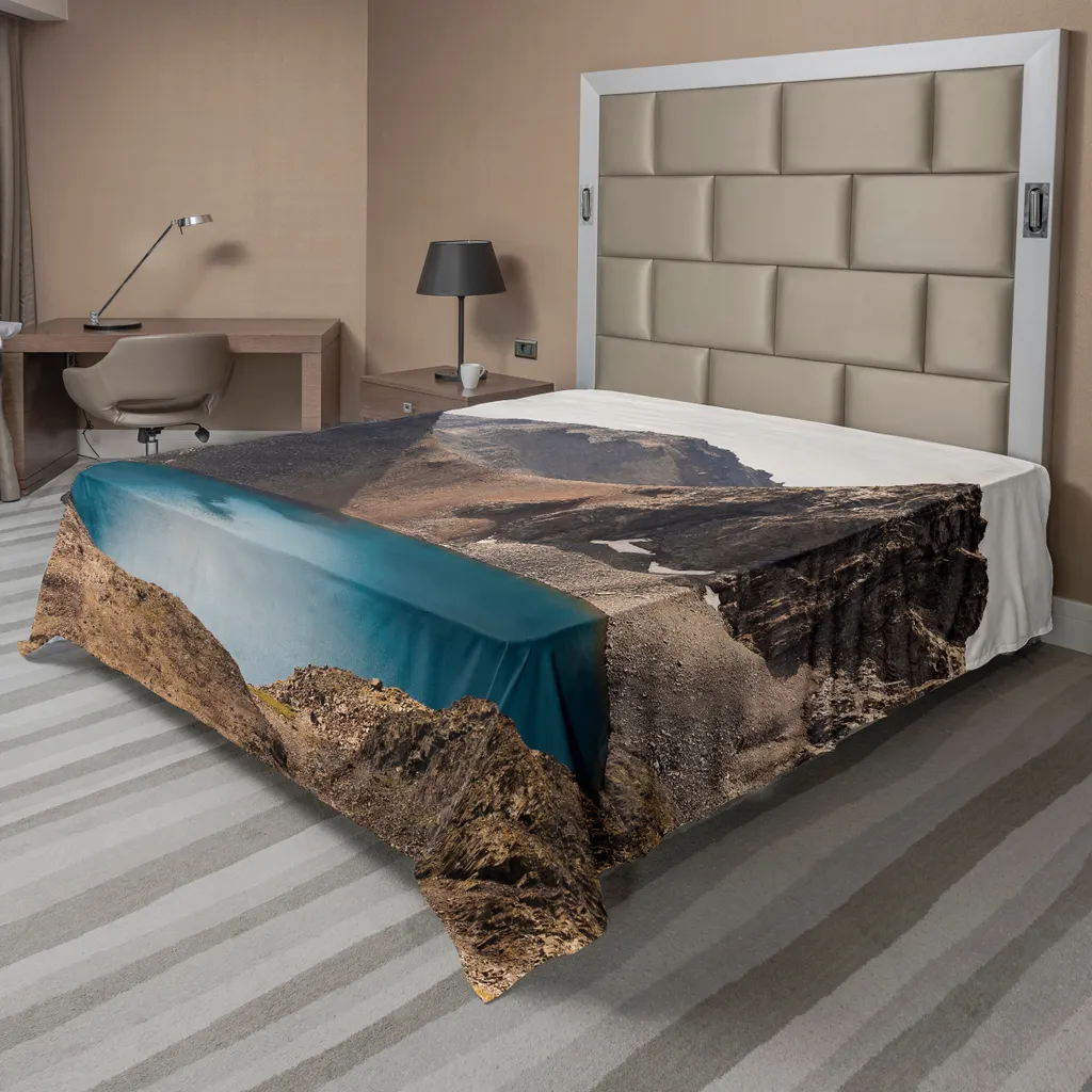 Lenzuolo ABAKUHAUS Secret Lake 266x260 cm | Design Natura per Letto