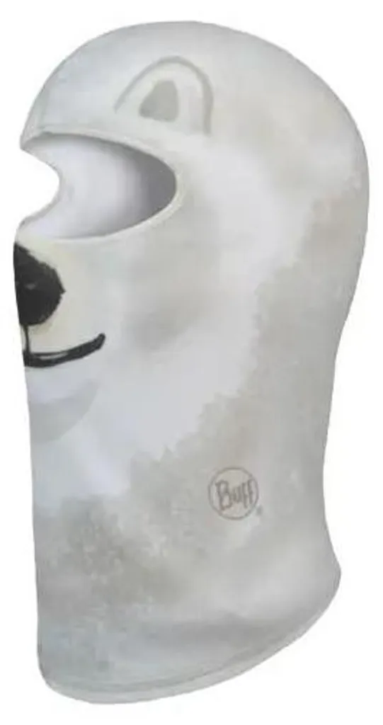 Cagoule BUFF Polar Kid Blanche Uni - Protection Thermique pour Enfant