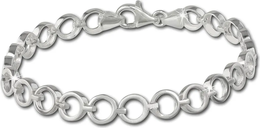 Bracelet femme argent mat SilberDream : l'accessoire chic pour soirées