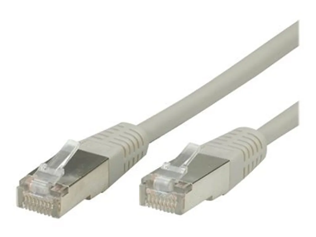 Cavo Rete VALUE S/FTP Cat. 6 10m Grigio - Affidabilità Business 21.99.0810
