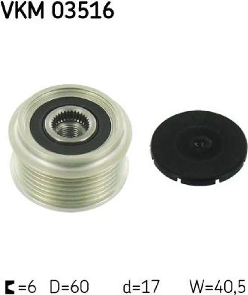 Roue Libre Alternateur Astra J : Solution SKF VKM 03516 Anti-Vibration
