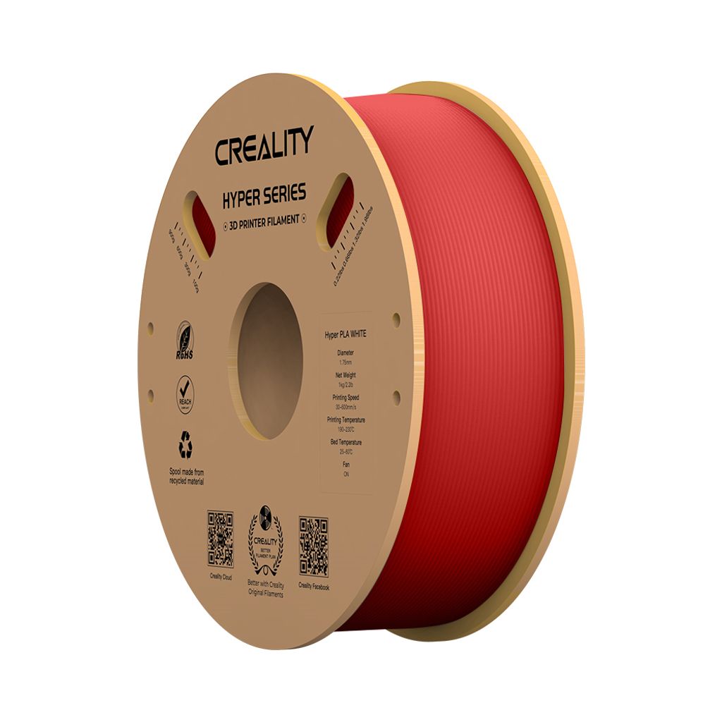 Creality 3D 3301020031 Materiale per stampa 3D ABS bianco 1 Immagine del prodotto 