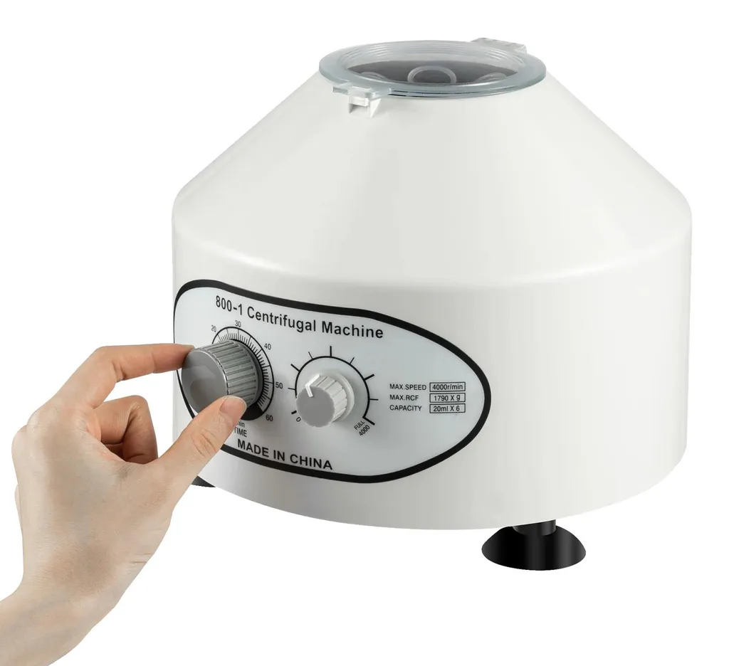 Centrifugeuse de laboratoire compacte 4000 tr/min sans vibrations 220V