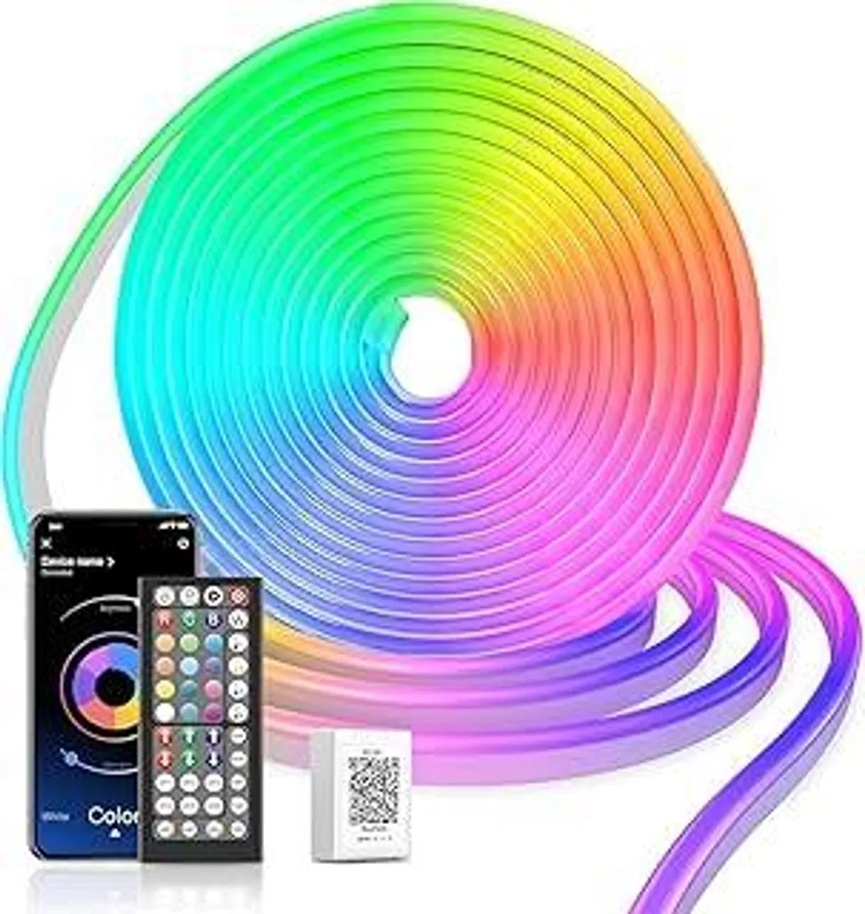 Neon LED Strip 5m Macchiatto: Il Setup Gaming Definitivo con App Sync
