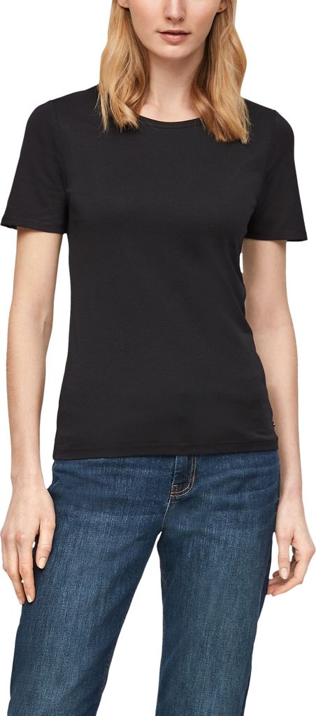 S. Oliver T-Shirt kurzarm BLACK 46