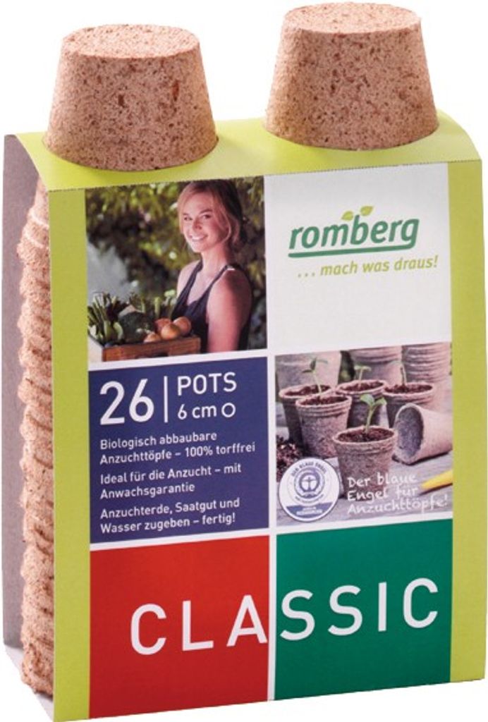 Nohel Garden Květník NATUR d6cm 26ks Obrázek produktu 