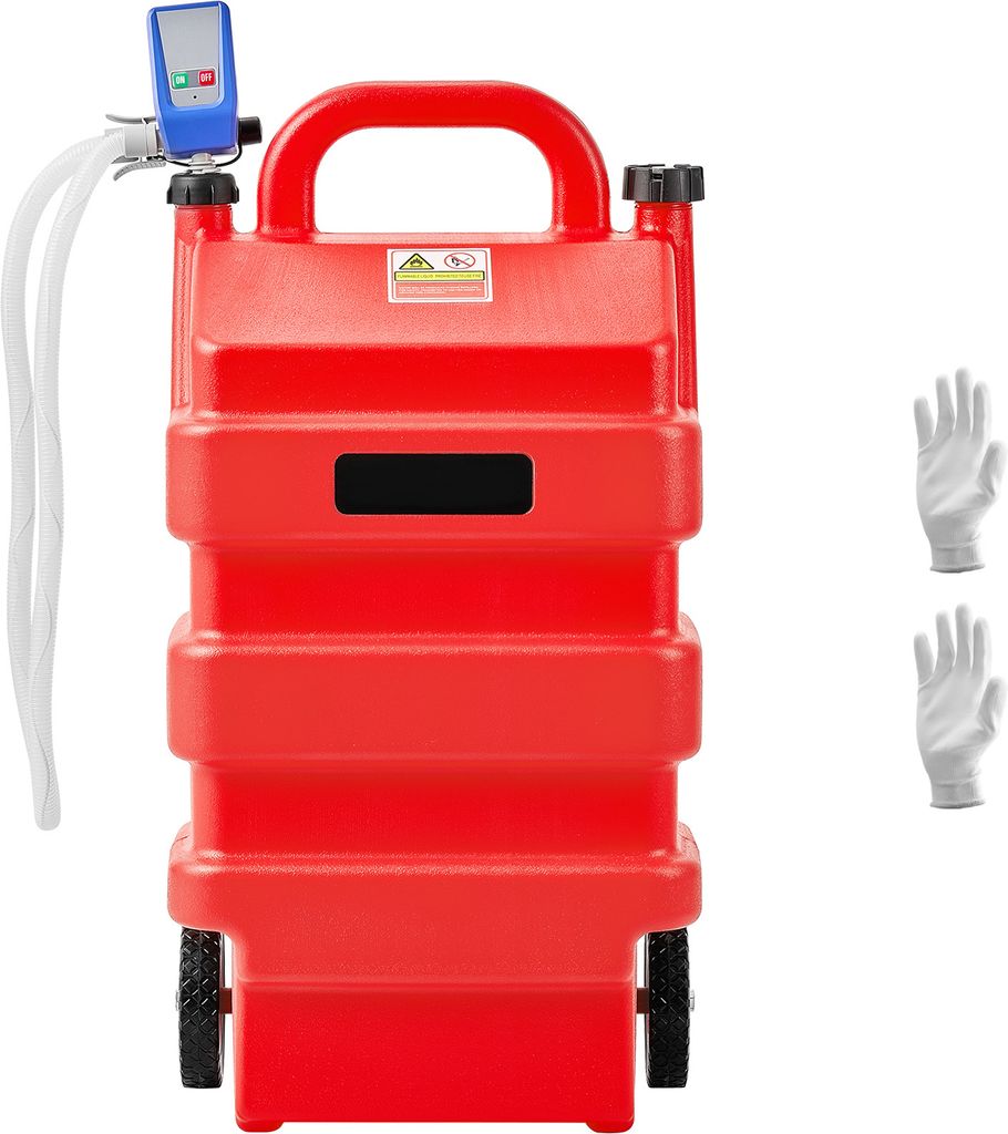 SucceBuy Carrello per carburante da 60 litri con pompa per Immagine del prodotto 