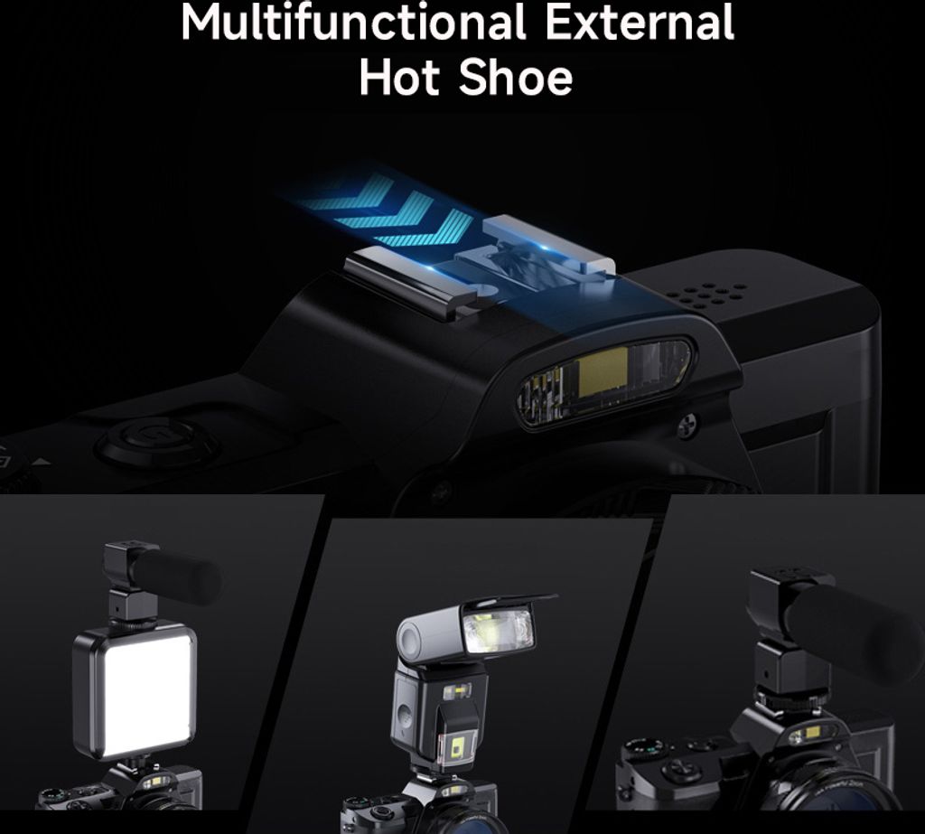 INF Digitální fotoaparát 5K/48MP/16X zoom/6osá stabilizace Obrázek produktu 10