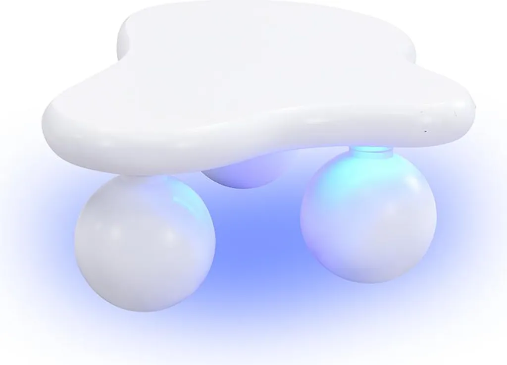 Table Basse LED en Forme de Nuage Blanche pour Salon Moderne 95cm - 9