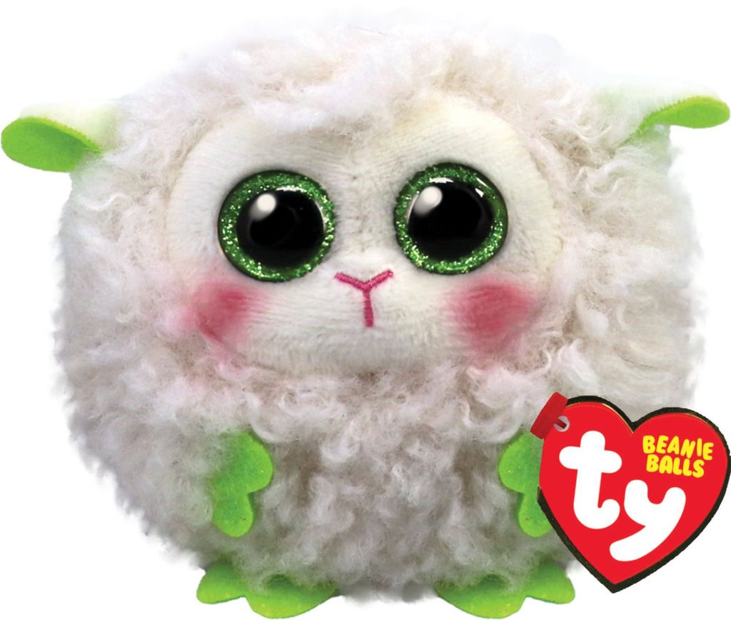 Baasby Lamm Puffies Kuscheltier