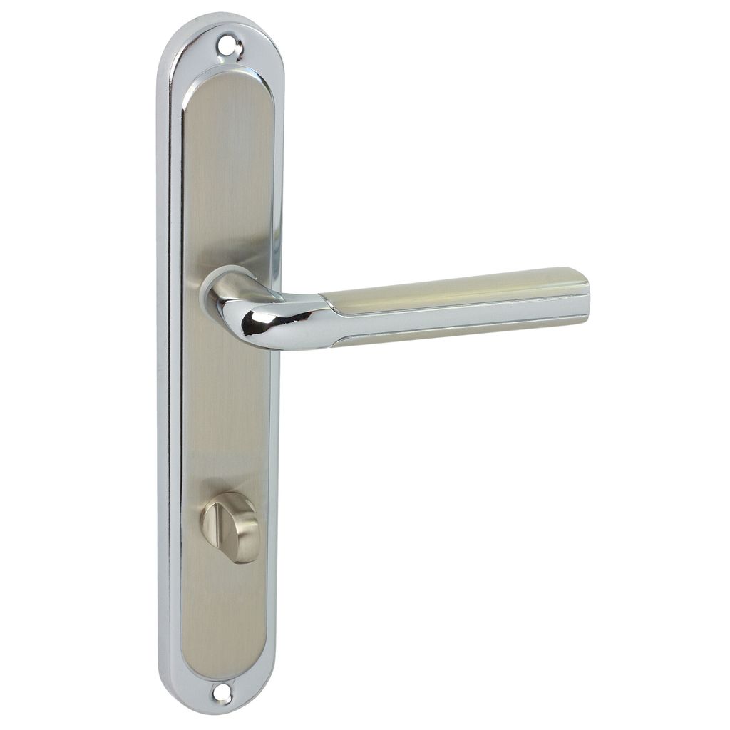 DOMINO Türgriff 78 Drückergarnitur WC - Badezimmer Set | Produktbild 