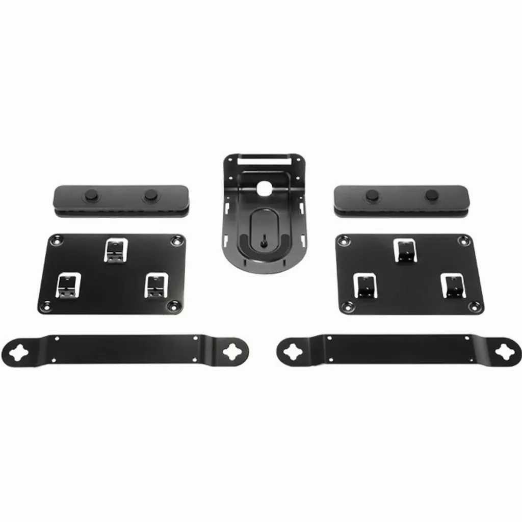 Logitech Montage-Kit Rallye noir : Fixation robuste et design discret pro
