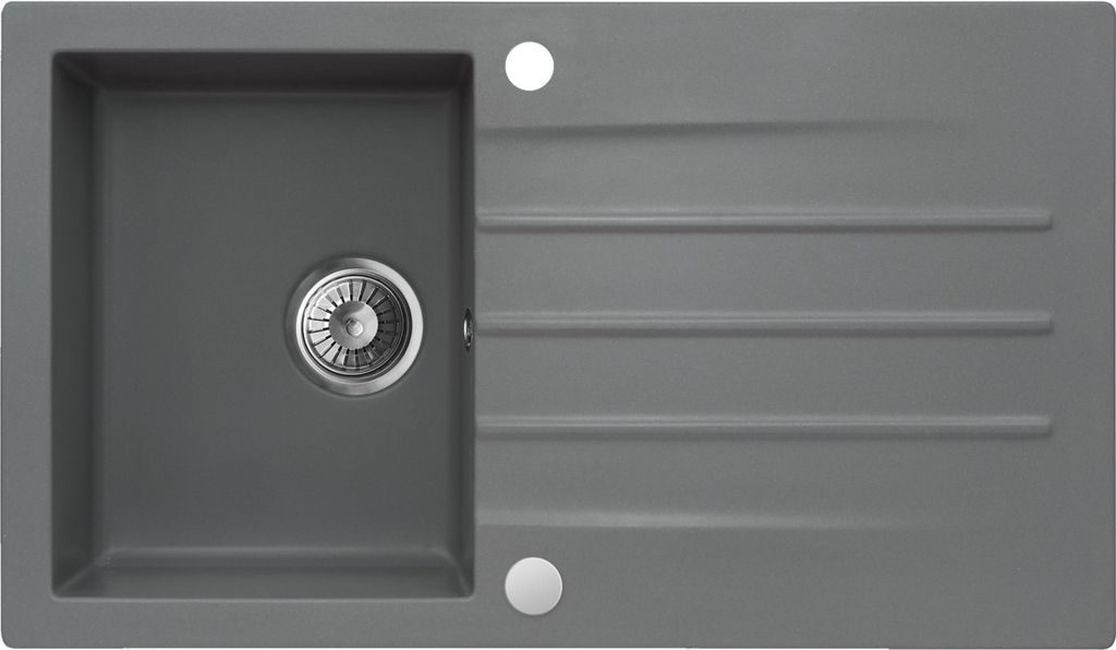 Granitspüle - Spülbecken - Küchenspüle - Moonlight Grey - Produktbild 