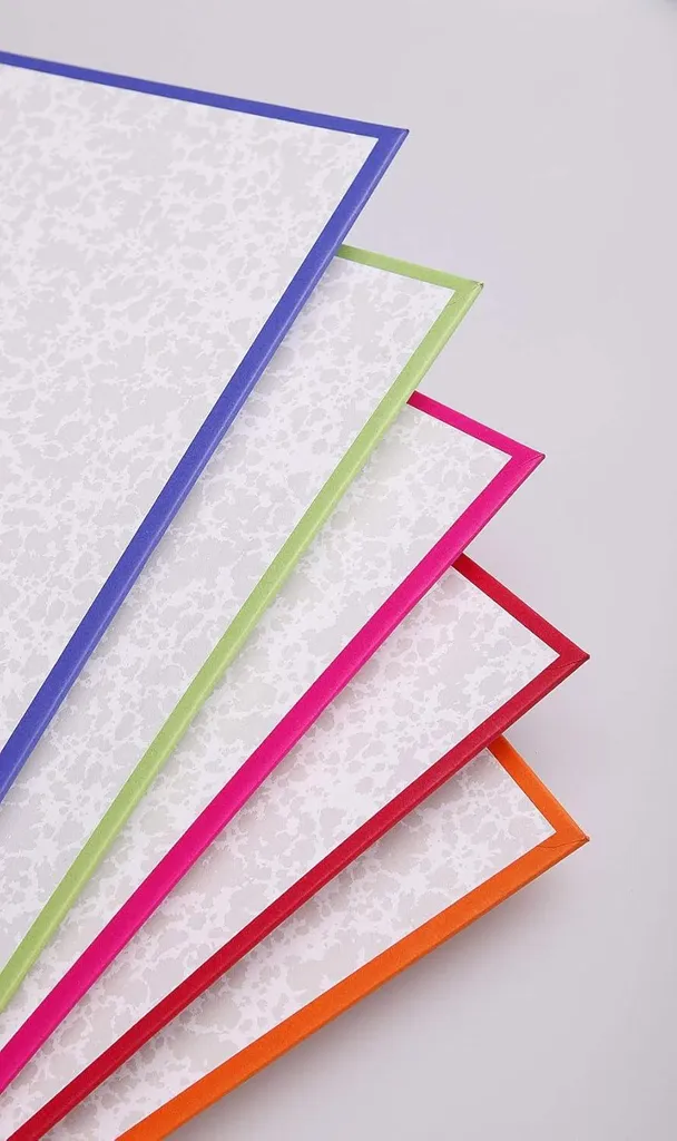 Carton à dessin violet haute performance avec fermeture élastique