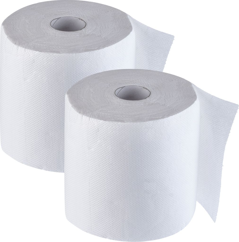 KADAX Küchenrolle, 2-lagig, Küchenpapier aus 100% Zellstoff, Papiertuch, geprägt, Küchentuch