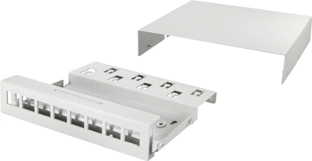 Organisez votre Réseau avec le Boîtier Keystone 8 Ports Gris Logilink