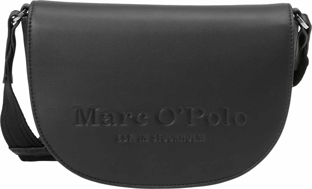 Marc O'Polo Vika Nero: Borsa a Tracolla Donna per Uso Quotidiano