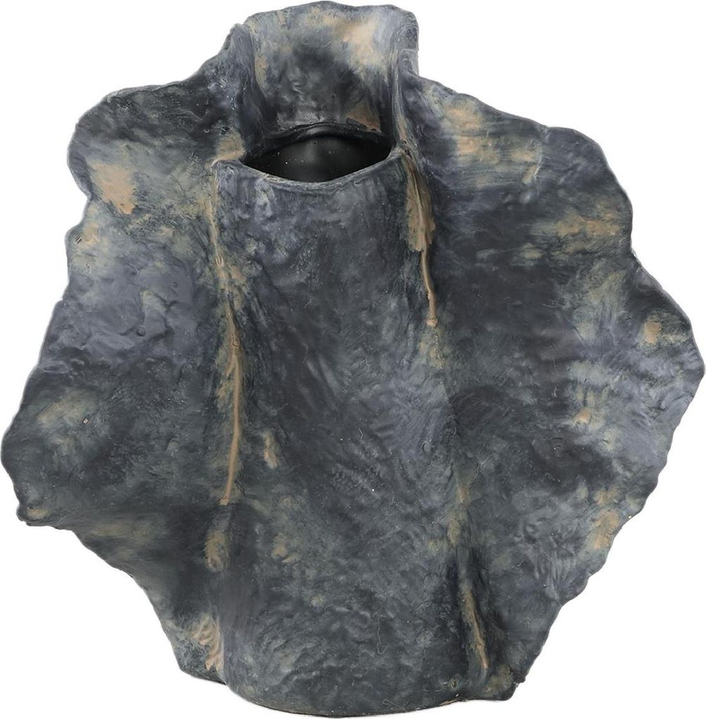 PTMD - Aleigha Vase - Schwarz - 27x14x26cm