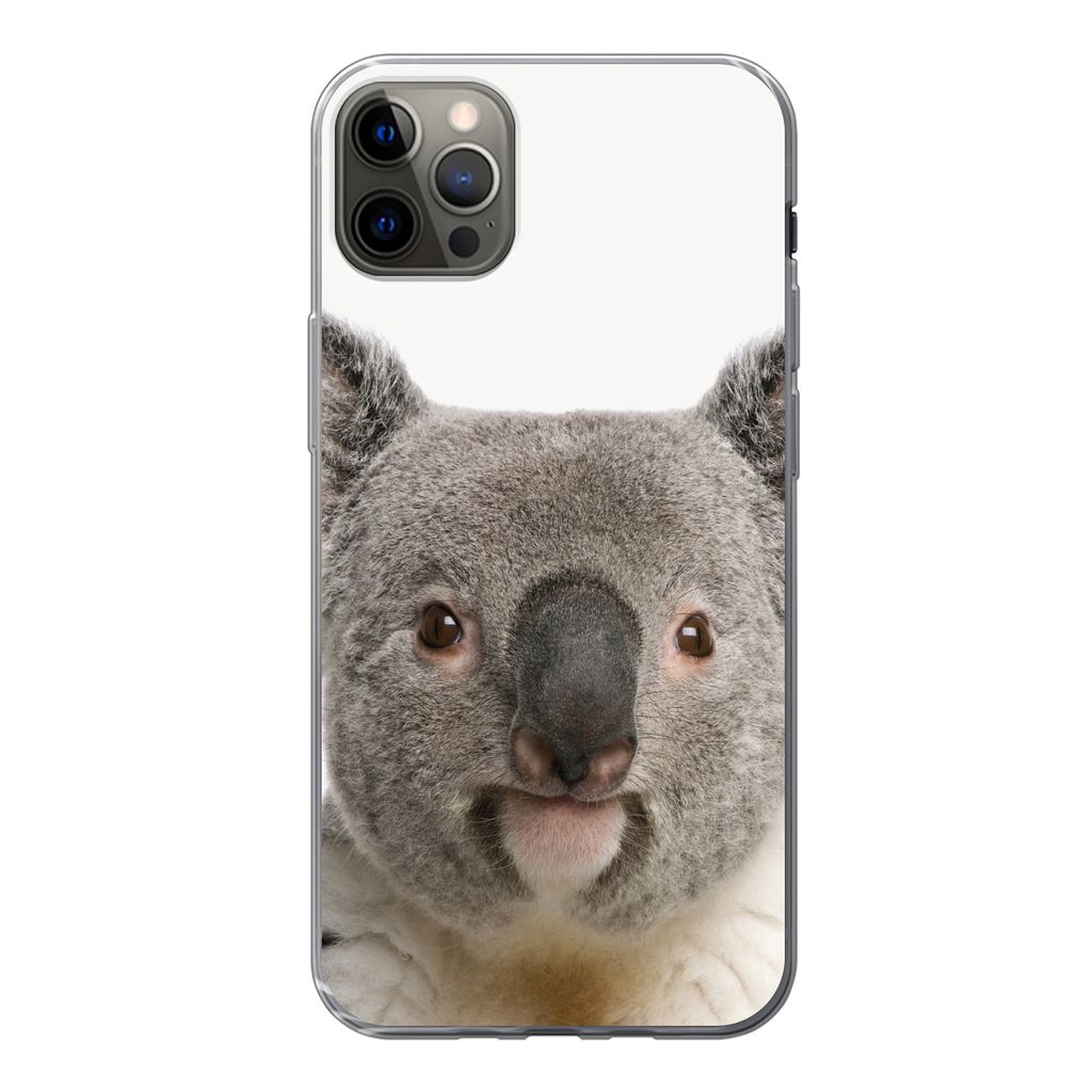 MuchoWow Handyhülle Schutzhülle Hülle für iPhone 13 Pro Max Koala - Koala Bär - Mädchen - Jungen - Tiere Silikon Softcase Handy Hülle - Mo...