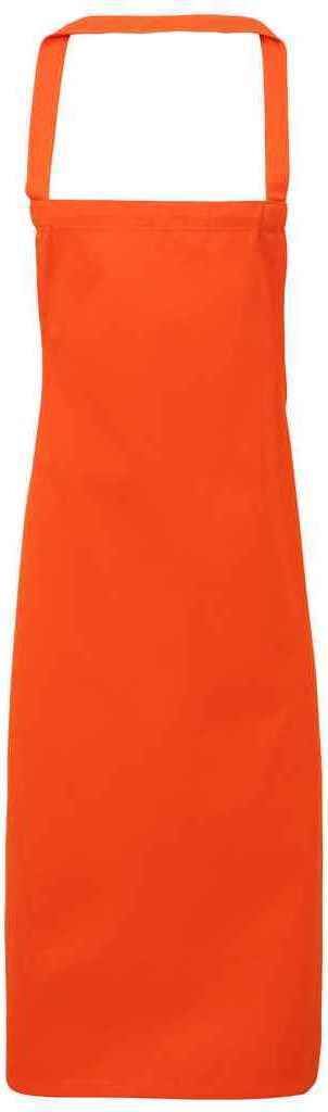 Premier - Herren/Damen Unisex Schürze, Baumwolle PC6723 (Einheitsgröße) (Orange)