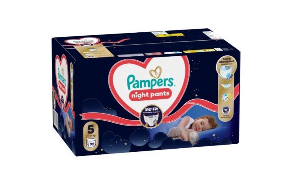Pampers Night Windelhöschen 11-17kg Junior 5 (92 St) Produktbild 