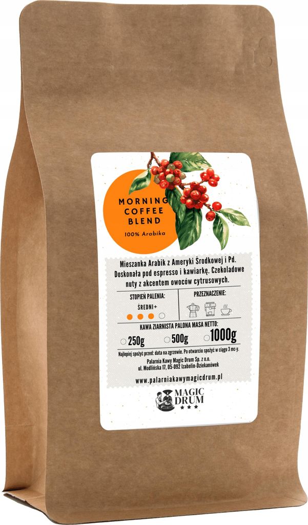 KAFELOV | Kaffee gemahlen - 250 g - Morning Coffee Blend - frisch geröstete Arabica - schokoladige Noten
