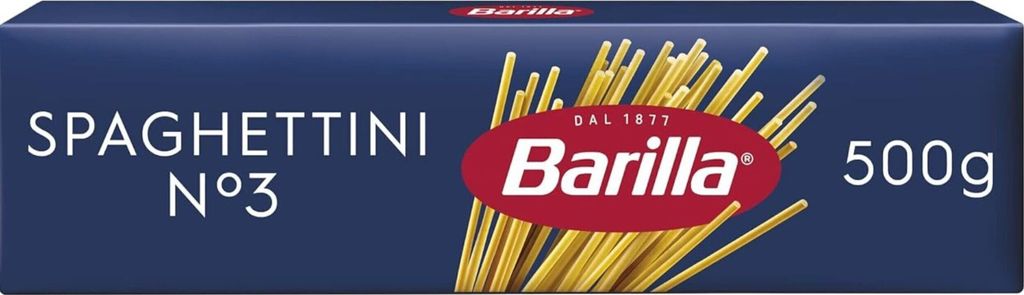 Barilla Spaghettini Nr. 3 - 500 gr. Produktbild 