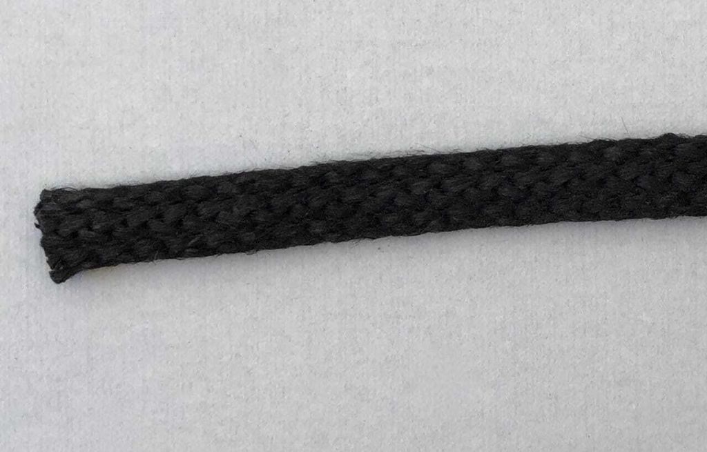 Schwarze Flachdichtung 16x5mm Dichtschnur | 6 Meter