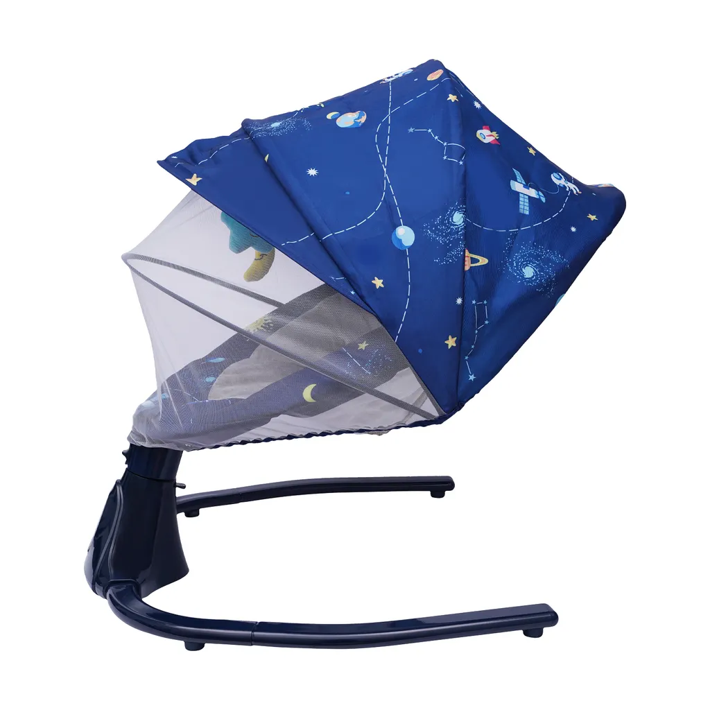 Transat électrique bleu avec télécommande et Bluetooth pour bébé 0-20 mois - 9