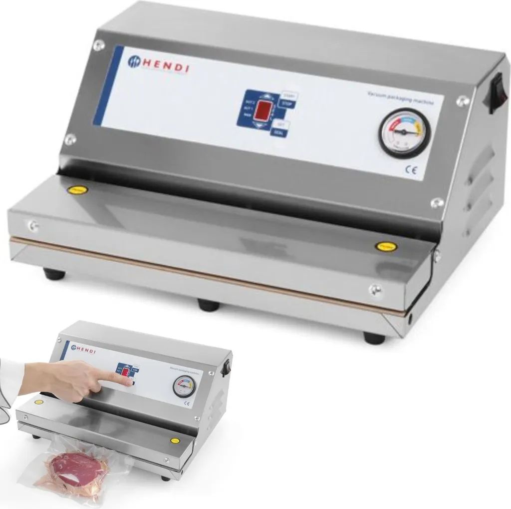 Machine de mise sous vide Hendi avec soudure étanche pour sacs