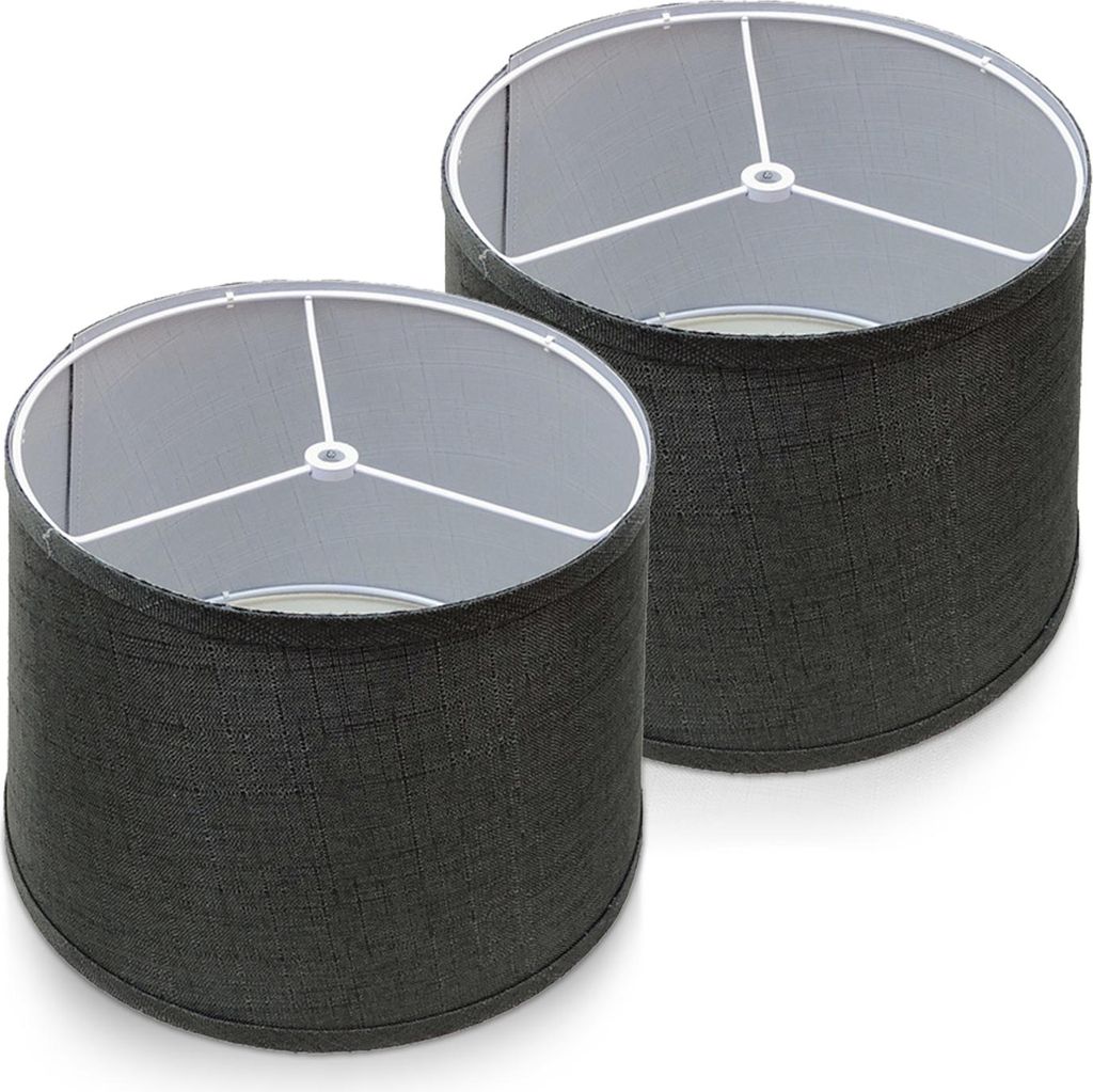 Abnehmbare faltbare Leinen Lampenschirm Cowl DIY hausgemachte Tischlampe Zubehör für Tisch Boden Licht Nachttisch