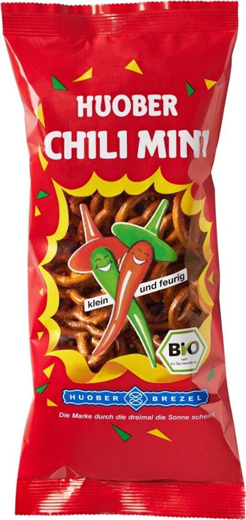Mini pretzel al peperoncino 75 g Immagine del prodotto 