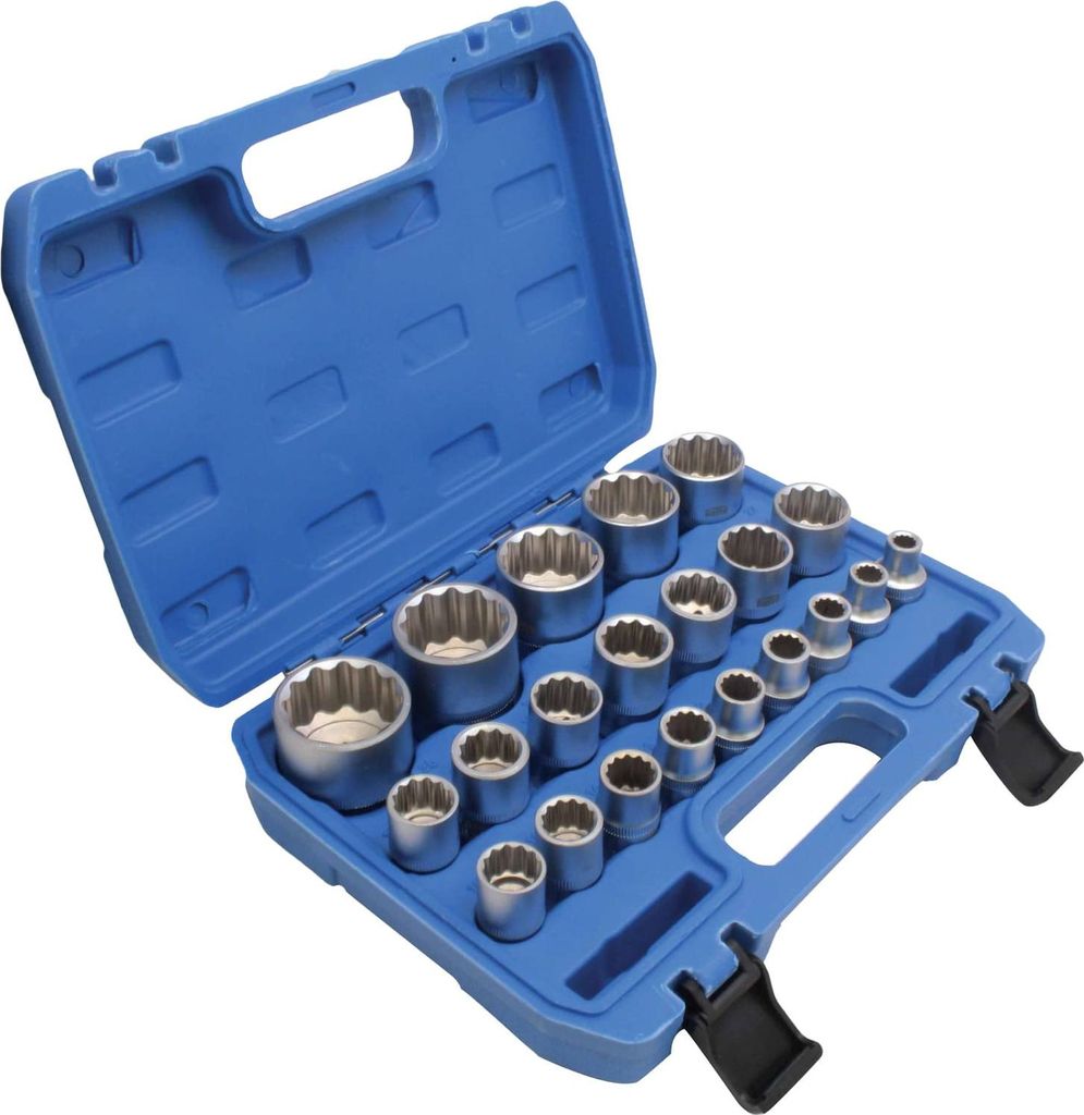Set 21 bussole bi-esagonali, 1/2'', 8-36 mm Immagine del prodotto 