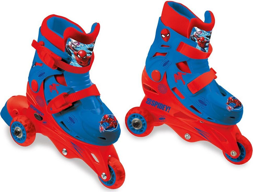 Disney Spiderman Inline-skates Mit Drei Rädern Rot  Rot One Produktbild 
