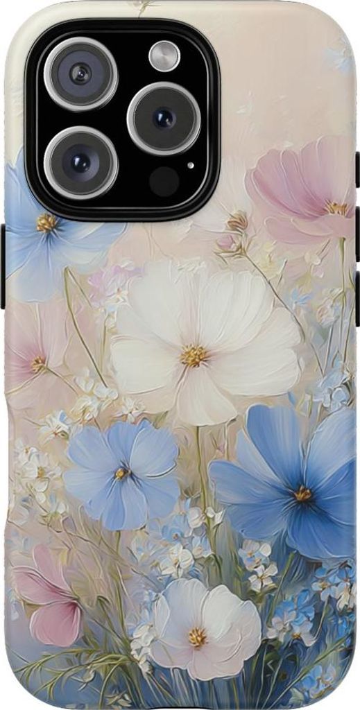 Zartes Blumenbouquet in Pastellfarben – Hülle Kompatibel mit iPhone 16 Pro